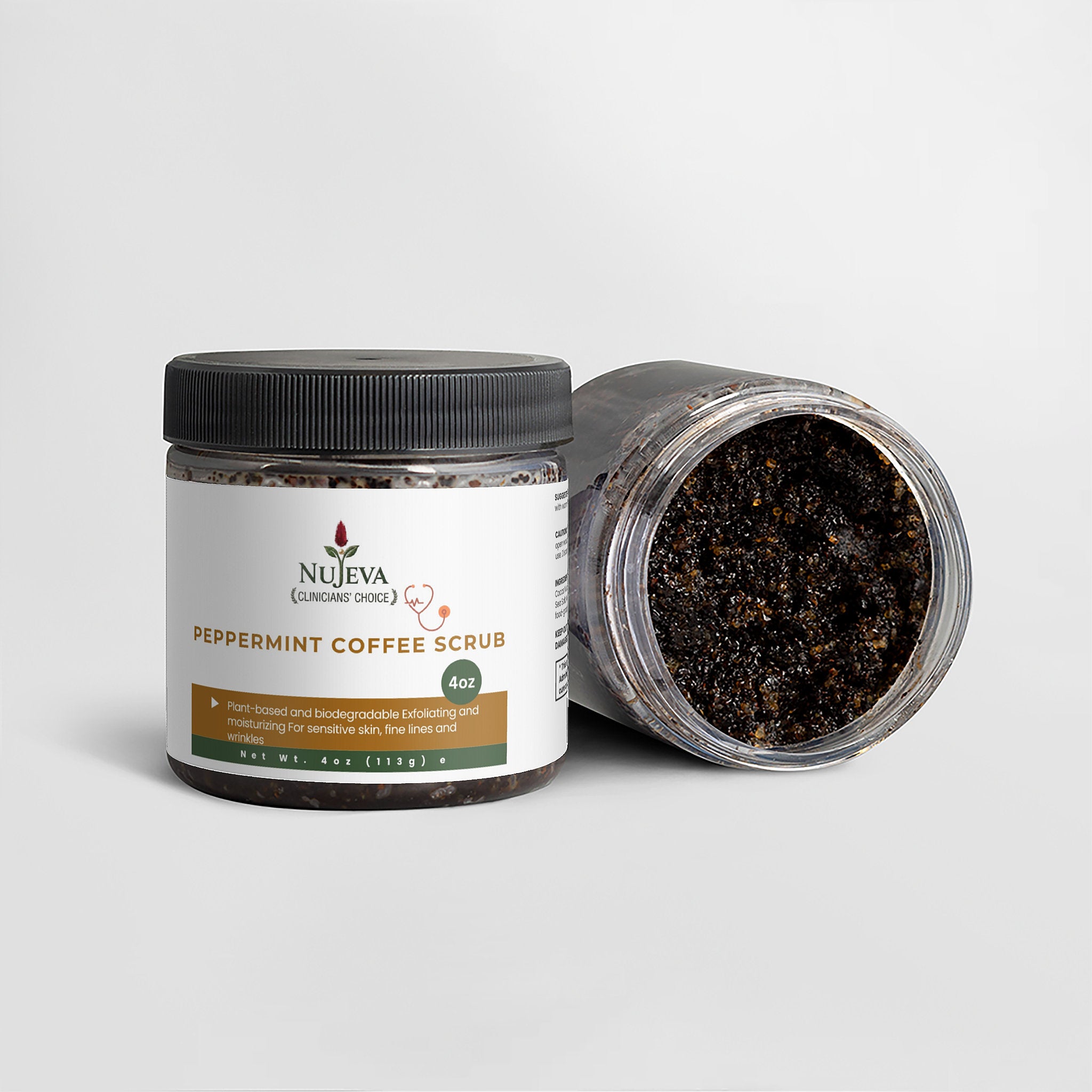 Peppermint Coffee Scrub