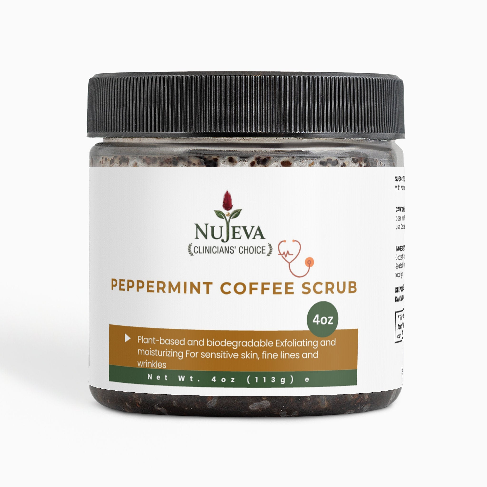 Peppermint Coffee Scrub