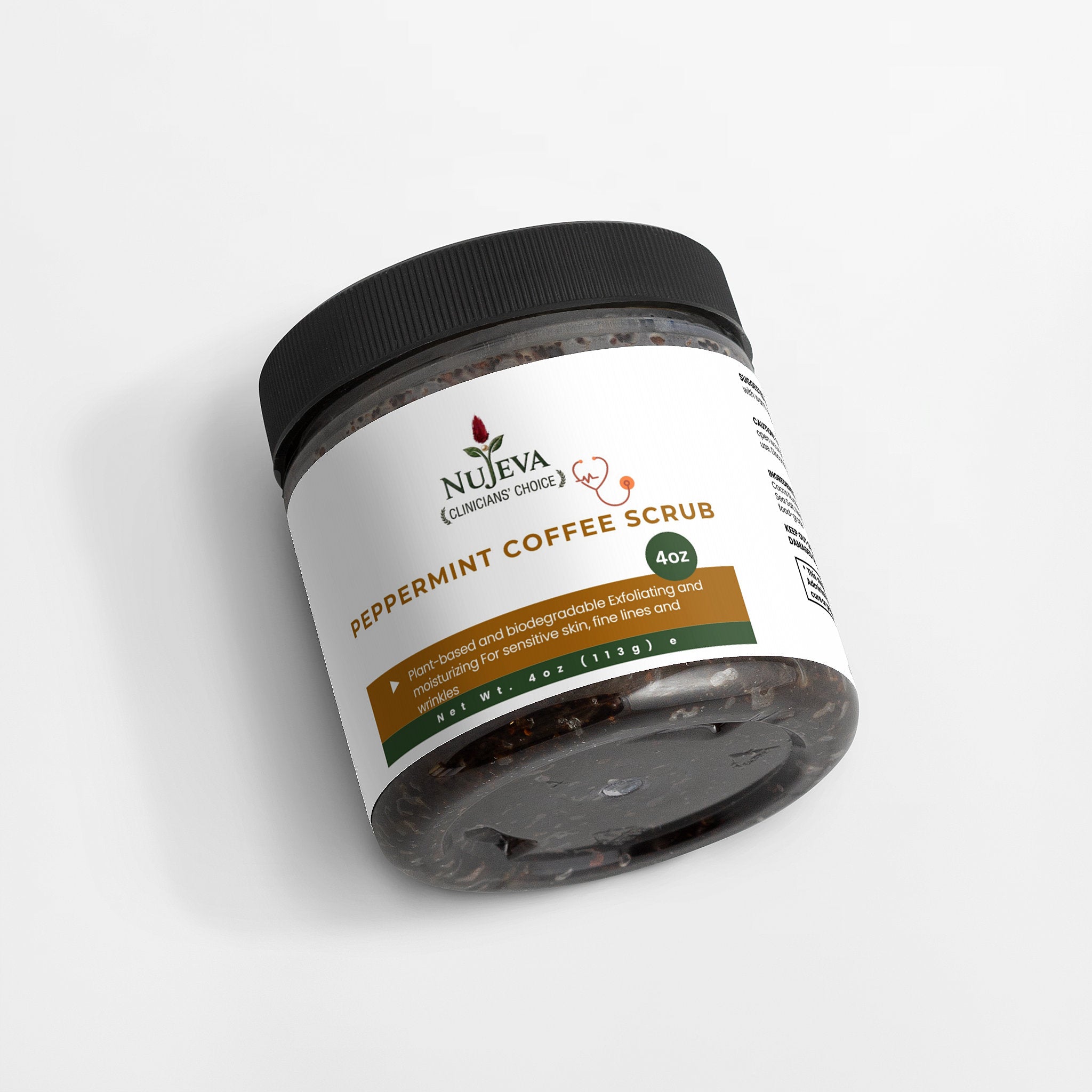 Peppermint Coffee Scrub