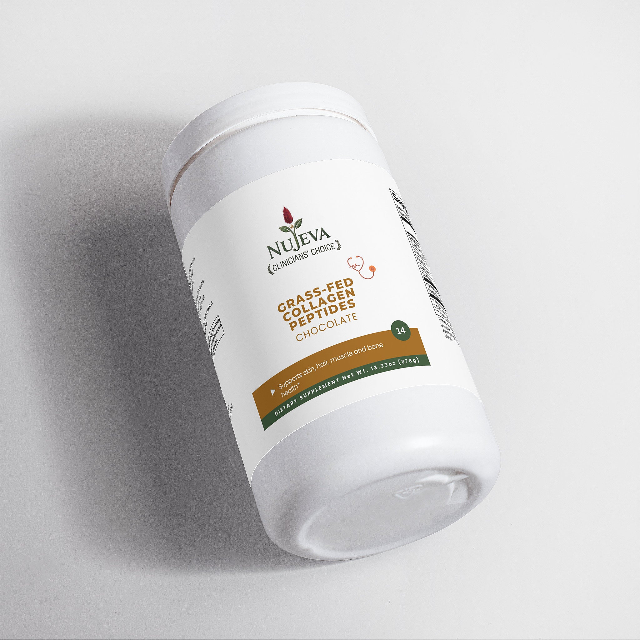 Grass-Fed Collagen Peptides Powder (Chocolate)